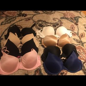 Pink Victoria Secret bras